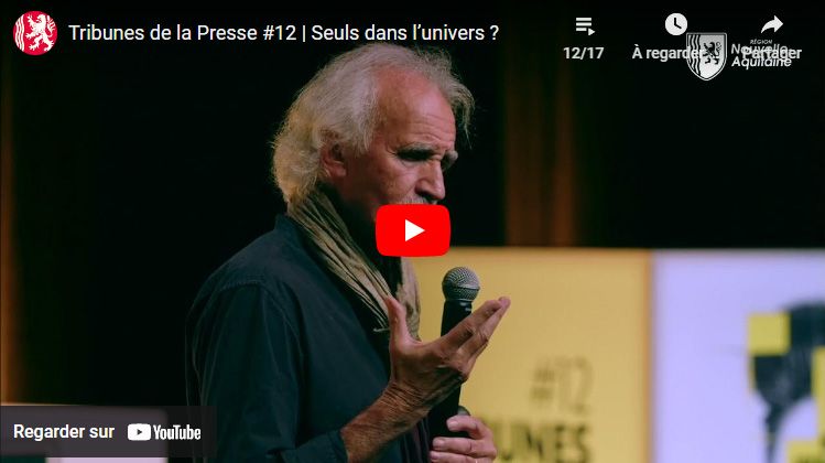 Seuls dans l'univers ? Carte blanche à ... Jean-Pierre Bibring, astrophysicien
